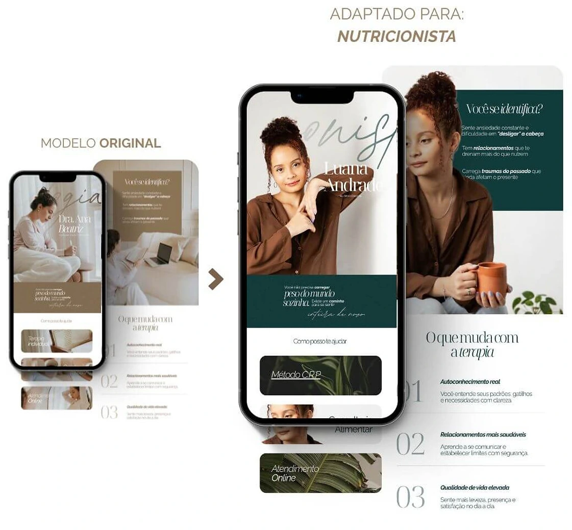 Modelo adaptado para nutricionista