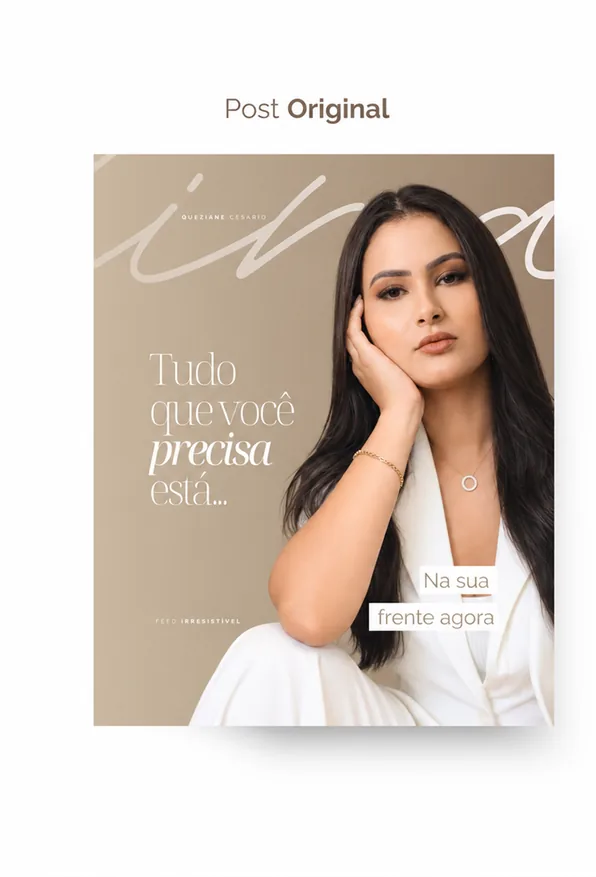 Post original do Feed Irresistível