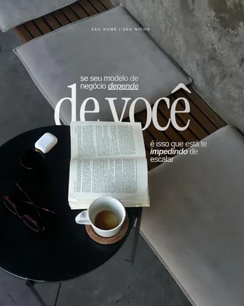 Post do feed Authority, modelo 10