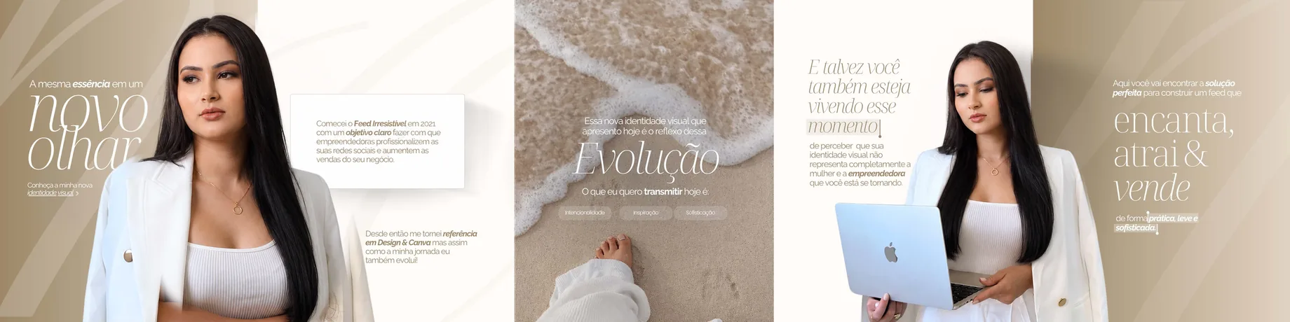 Carrossel do feed Luxury, modelo 1