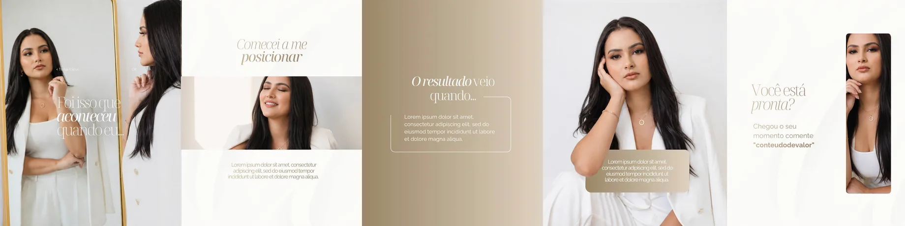 Carrossel do feed Luxury, modelo 3