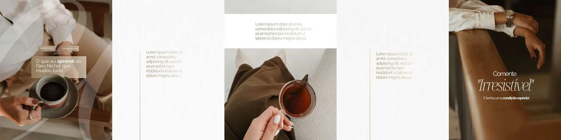 Carrossel do feed Luxury, modelo 5