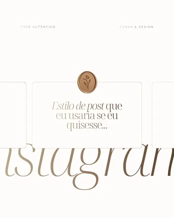 Post do feed Luxury, modelo 6