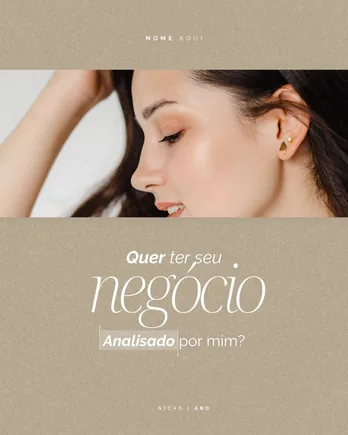 Post do feed Minimalista, modelo 7