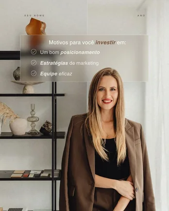 Post do feed Mocha Mousse, modelo 1