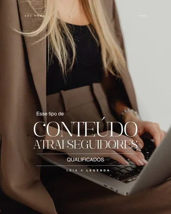 Post do feed Mocha Mousse, modelo 6